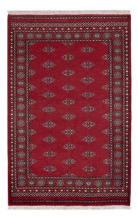 Tapis Pakistani - 217 x 139 cm - rouge