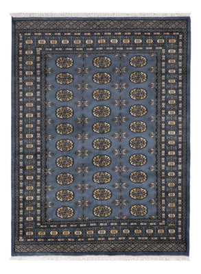 Pakistan Teppich - 190 x 139 cm - blau