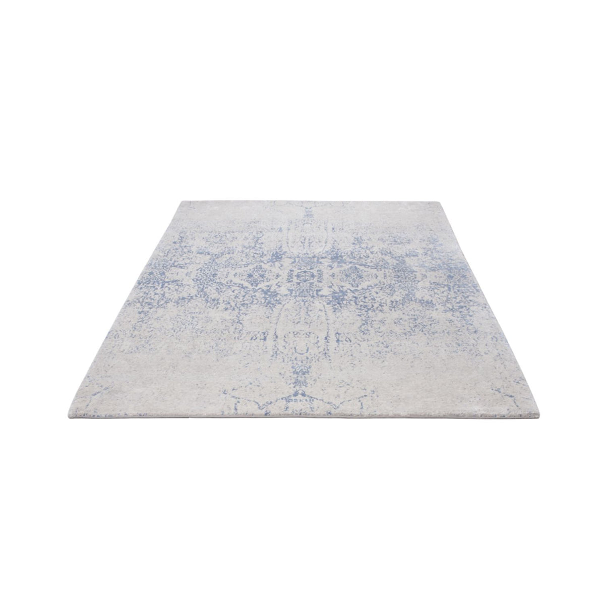 Designer Teppich - 209 x 142 cm - weiß