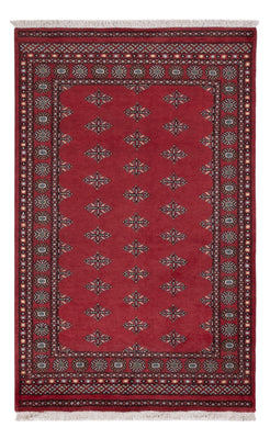 Pakistan Teppich - 215 x 137 cm - rot