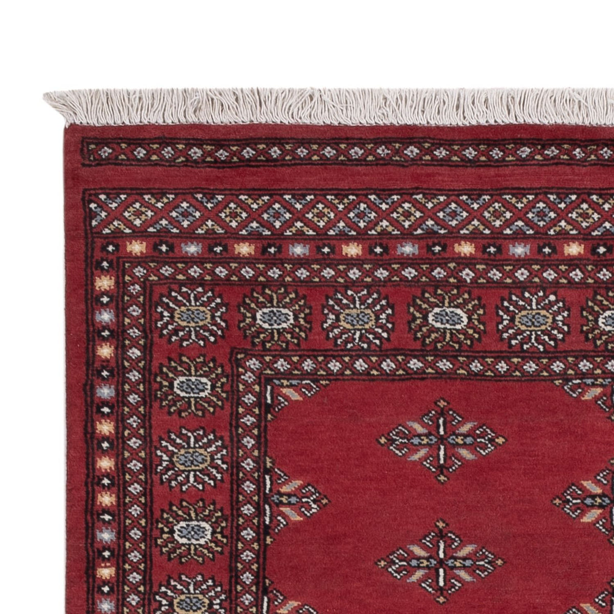 Pakistan Teppich - 215 x 137 cm - rot