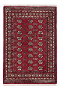 Tapis Pakistani - 204 x 139 cm - rouge