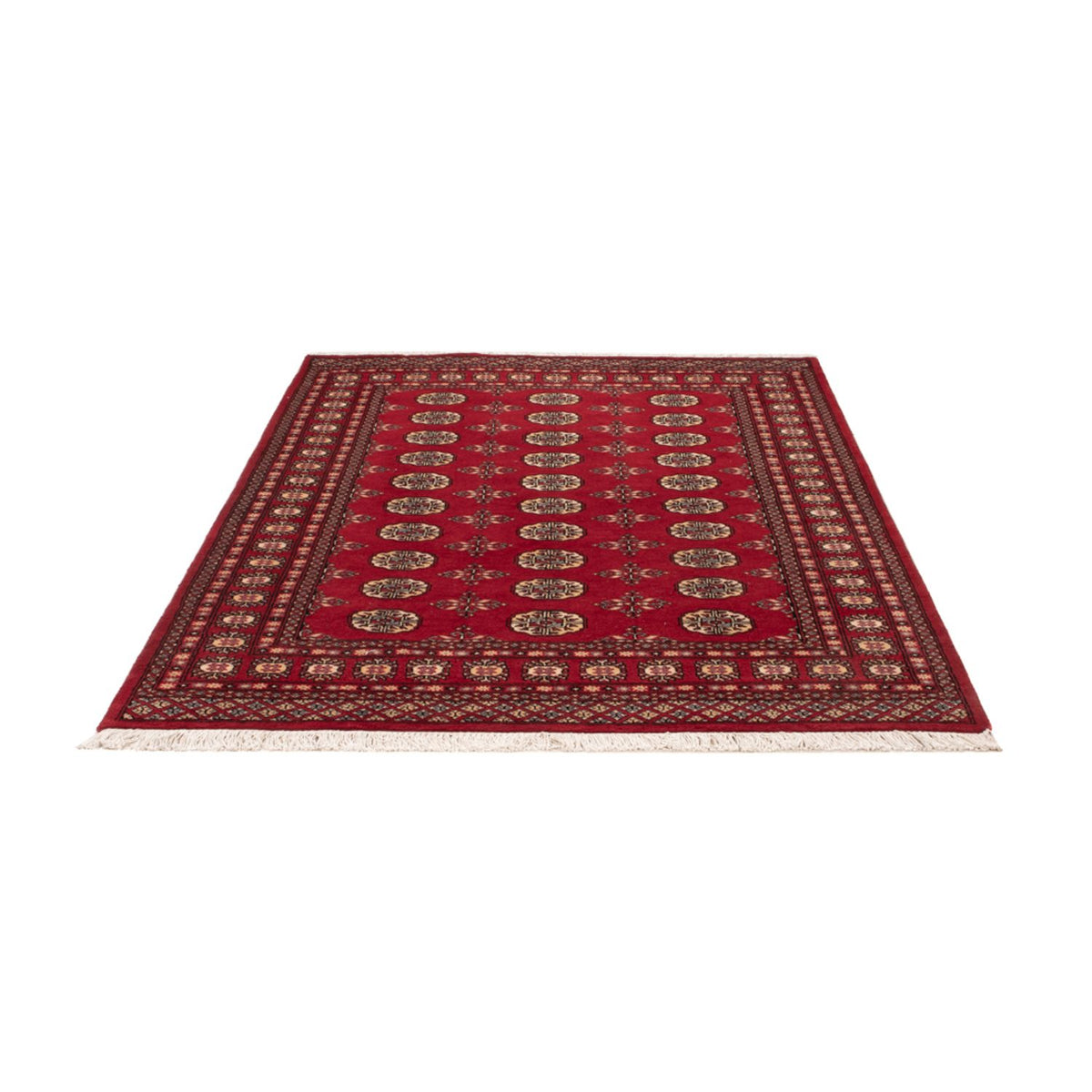Pakistan Teppich - 197 x 139 cm - rot