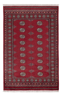 Tapis Pakistani - 213 x 139 cm - rouge