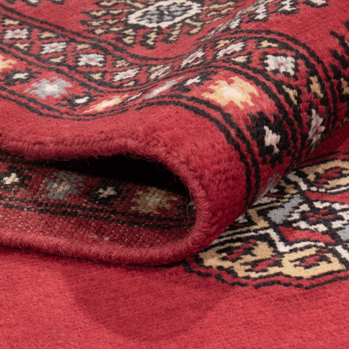 Pakistan Teppich - 213 x 139 cm - rot