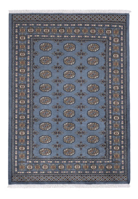 Pakistan Teppich - 194 x 141 cm - blau