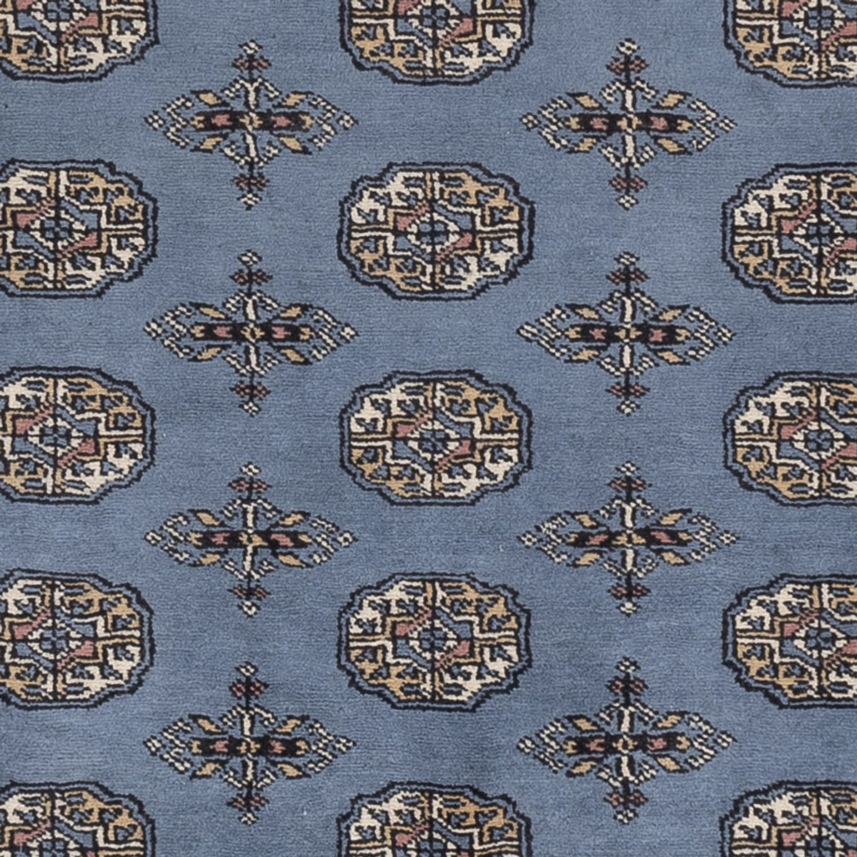 Pakistan Teppich - 194 x 141 cm - blau