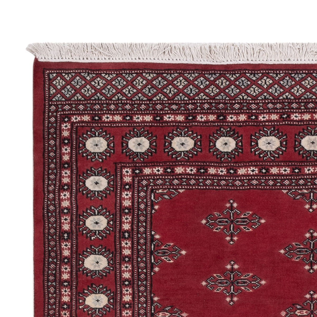Pakistan Teppich - 195 x 140 cm - rot