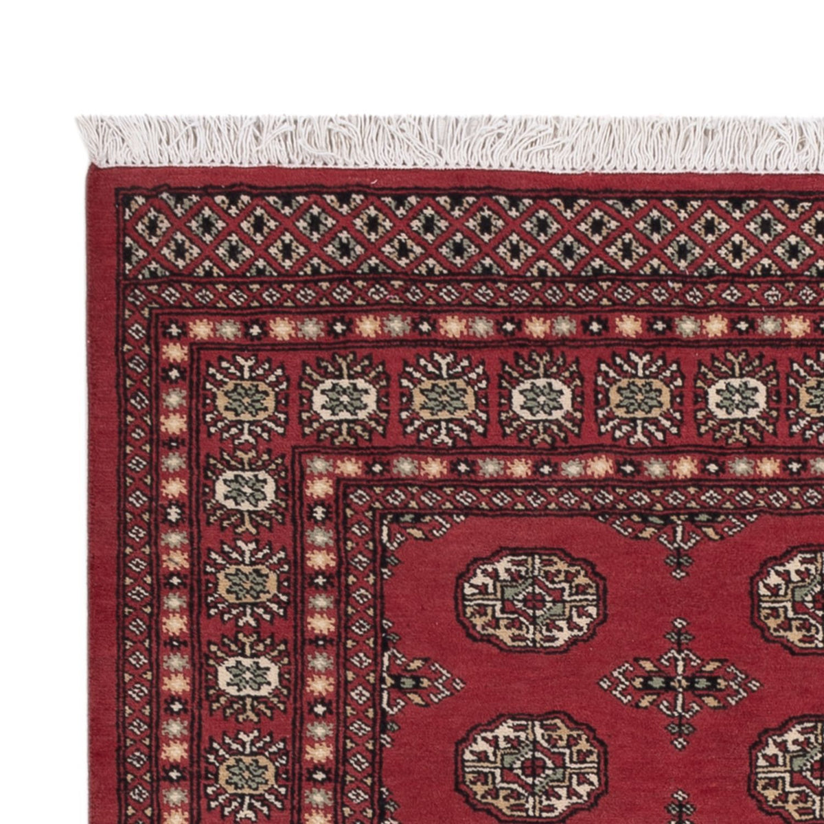 Pakistan Teppich - 210 x 139 cm - rot