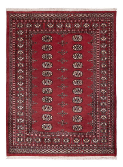 Pakistan Teppich 138x185cm - Orientteppich - rot