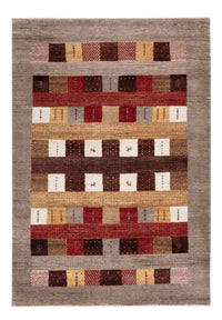 Tapis Gabbeh - Loribaft Indus - 204 x 143 cm - multicolore