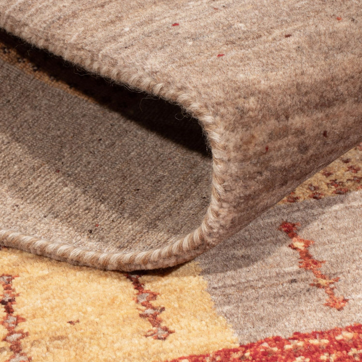 Gabbeh Teppich - Loribaft Indus - 204 x 143 cm - mehrfarbig