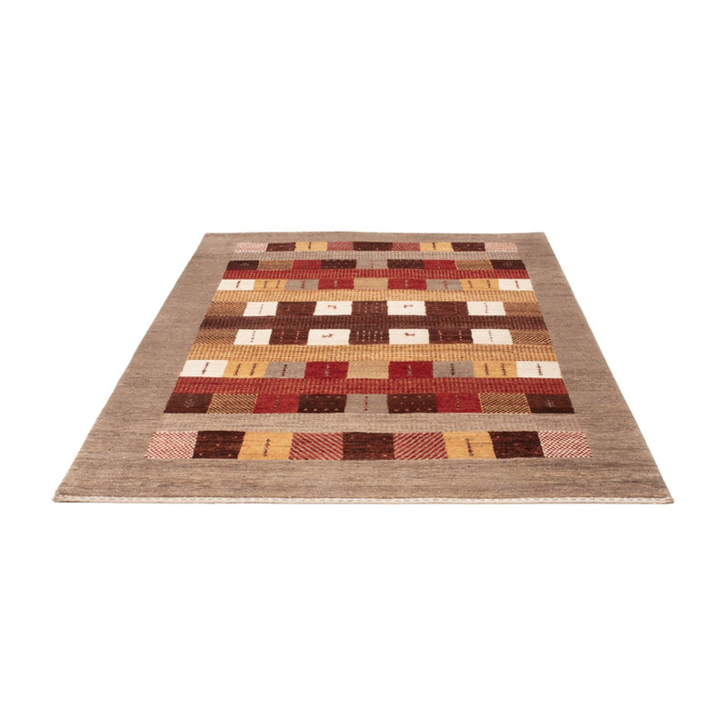 Gabbeh Teppich - Loribaft Indus - 204 x 143 cm - mehrfarbig