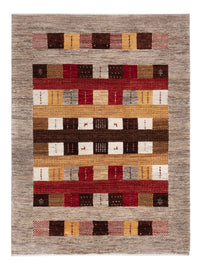 Tapis Gabbeh - Loribaft Indus - 193 x 145 cm - multicolore