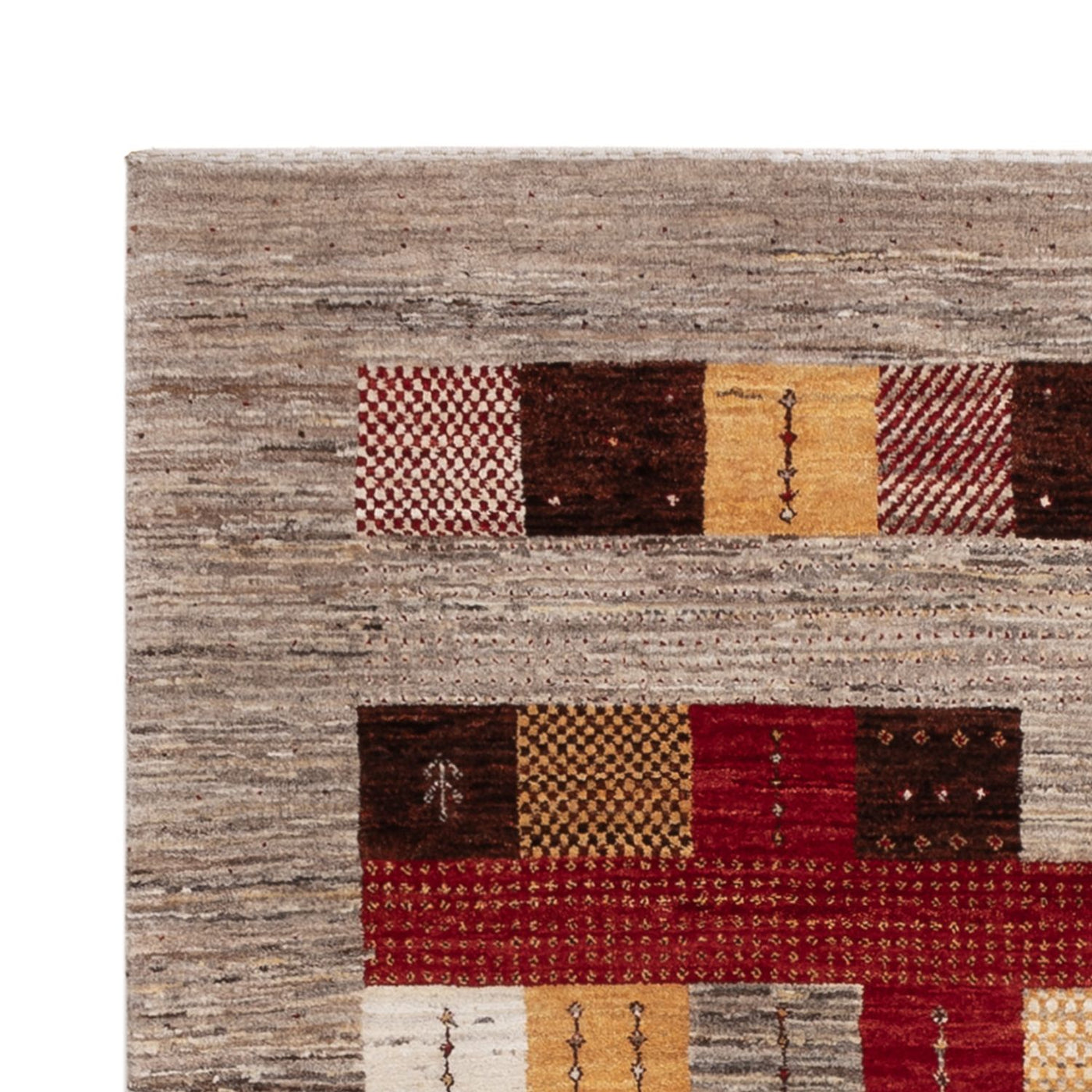 Indo Loribaft Teppich 193x145cm - Wollteppich