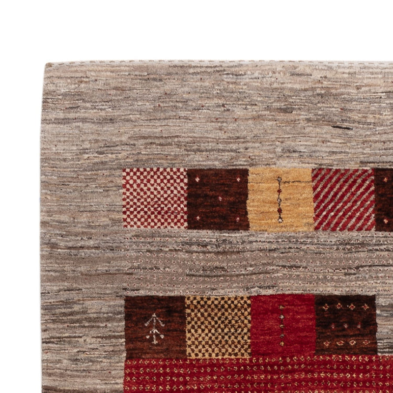 Gabbeh Teppich - Loribaft Indus - 209 x 152 cm - mehrfarbig
