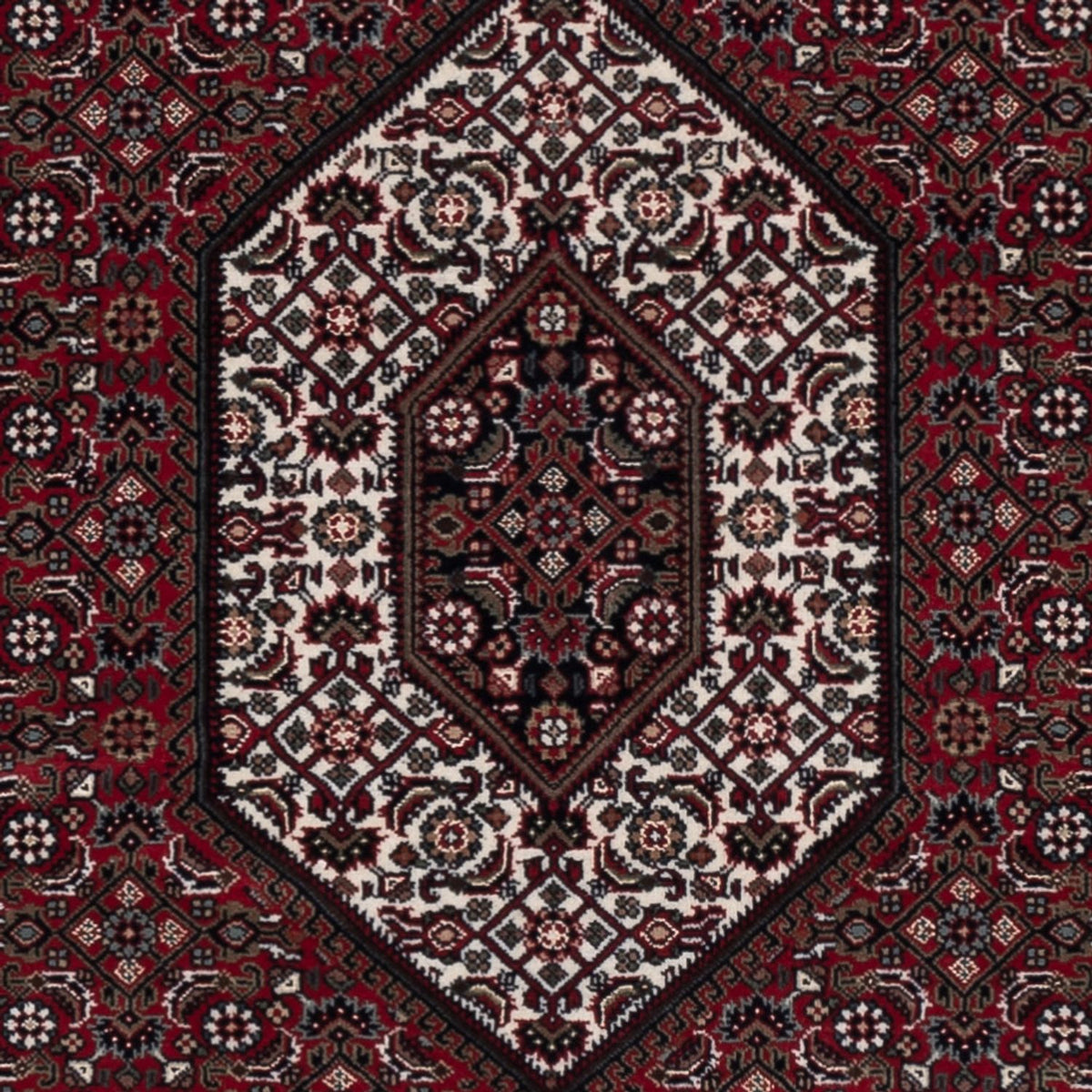 Orientteppich - Bidjar - Indus - 204 x 145 cm - dunkelbraun