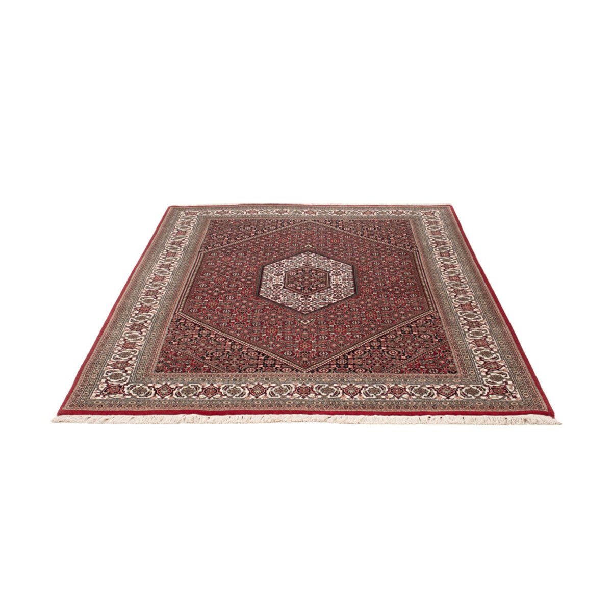 Orientteppich - Bidjar - Indus - 202 x 138 cm - dunkelbraun