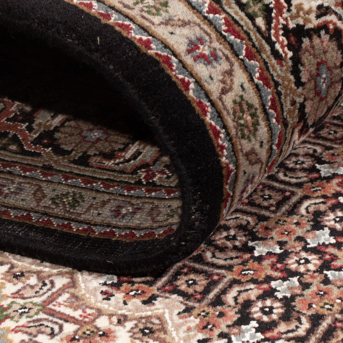 Orientteppich - Täbriz - 205 x 143 cm - dunkelgrau