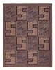 Kilim afghan Tapis 207x165cm