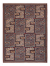 Kilim afgano Tappeto 166x205cm - Rettangolo / Beige scuro / 166 x 205 cm Rettangolo