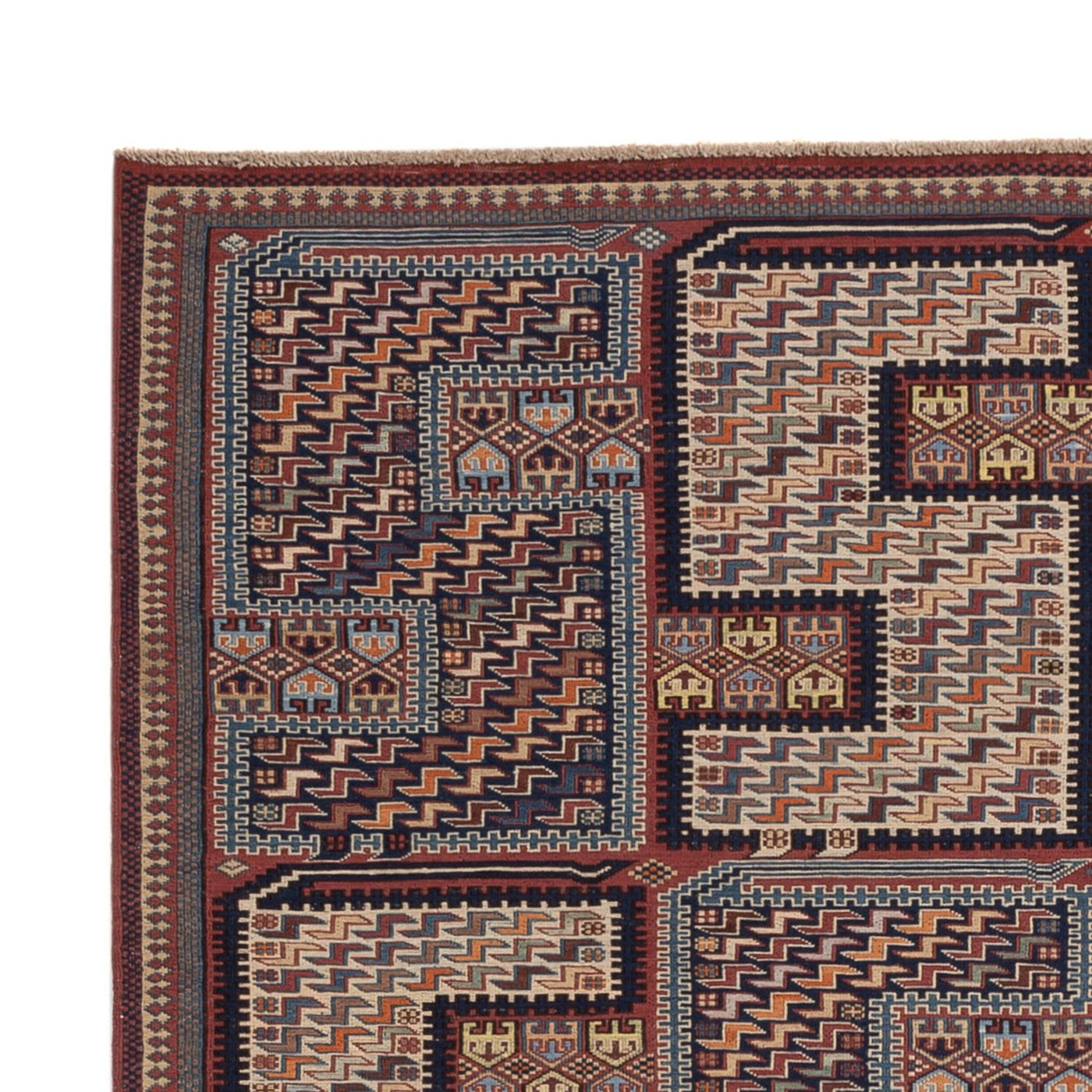 Kilim afghan Tapis 209x166cm