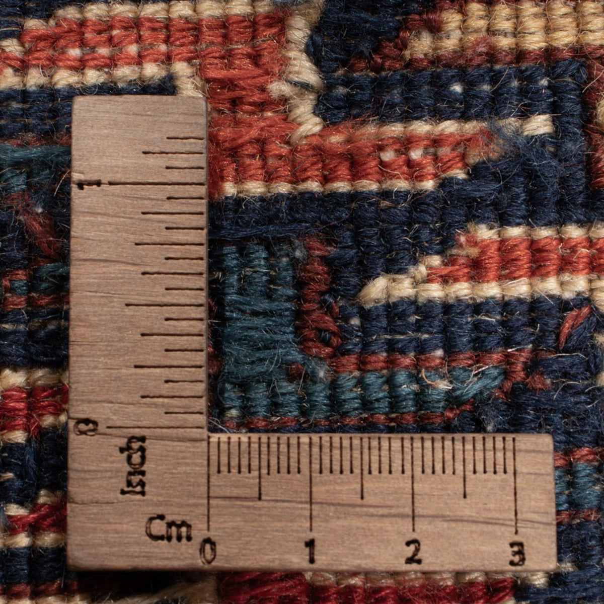 Kelim Teppich - Oriental - Soumak - 208 x 165 cm - dunkelbeige