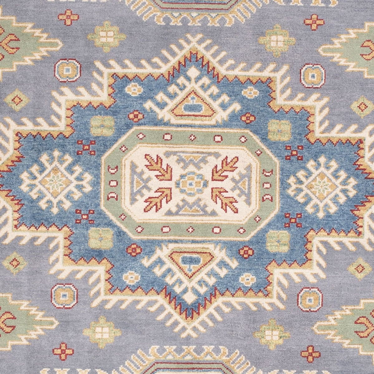 Ziegler Teppich - Kazak - 299 x 244 cm - seeblau