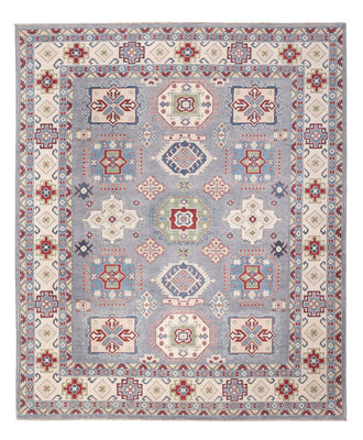 Ziegler Teppich - Kazak - 302 x 246 cm - seeblau
