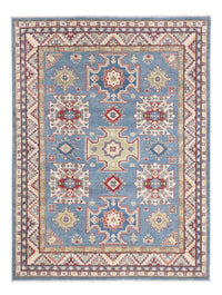 Tapis Ziegler - Kazak - 198 x 150 cm - bleu