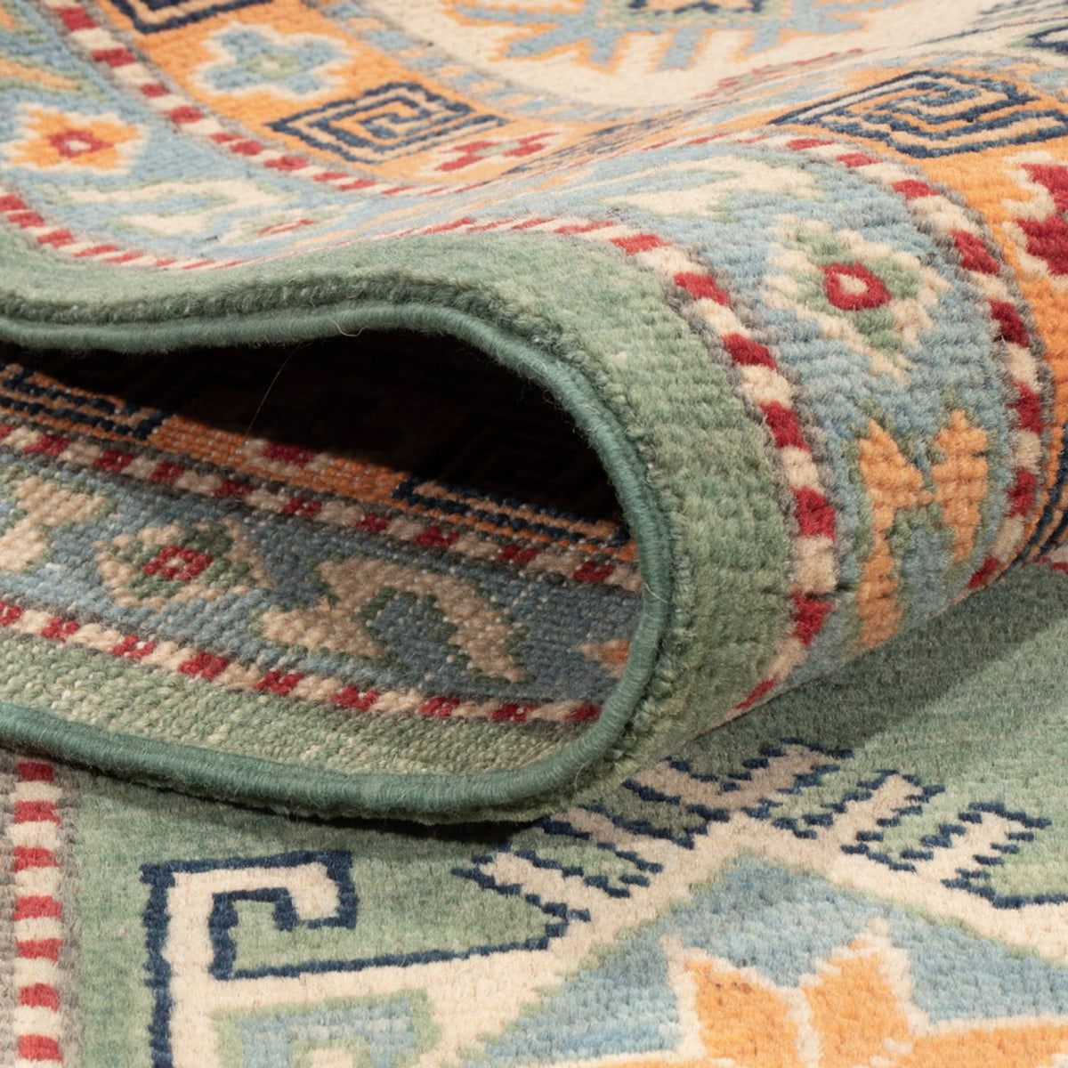 Ziegler Teppich - Kazak - 297 x 211 cm - grün