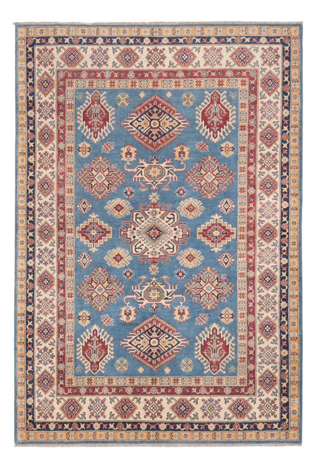 Ziegler Teppich - Kazak - 276 x 185 cm - blau