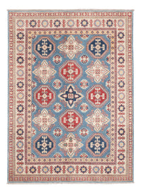 Tapis Ziegler - Kazak - 203 x 148 cm - bleu