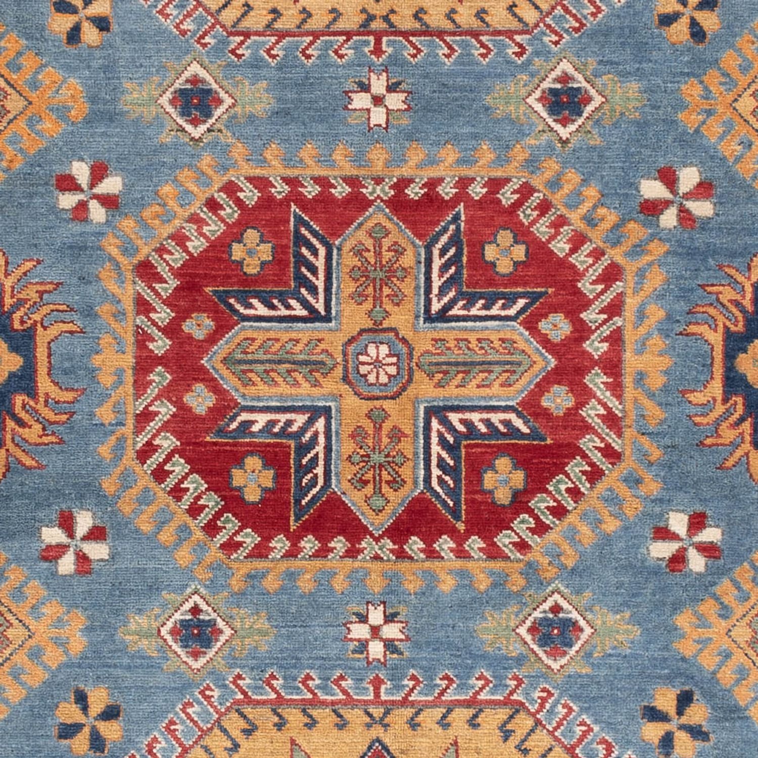 Ziegler Teppich - Kazak - 291 x 202 cm - blau