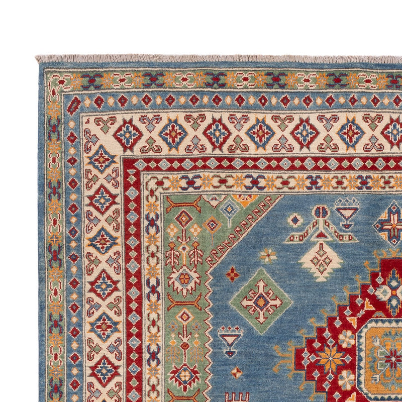 Ziegler Teppich - Kazak - 300 x 198 cm - blau