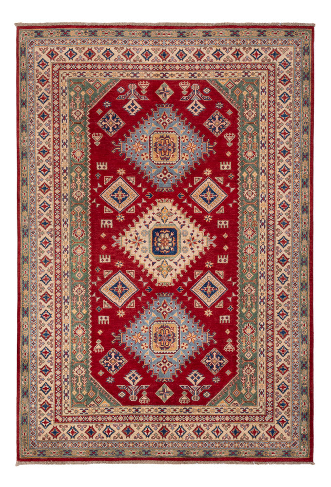 Ziegler Teppich - Kazak - 294 x 202 cm - rot