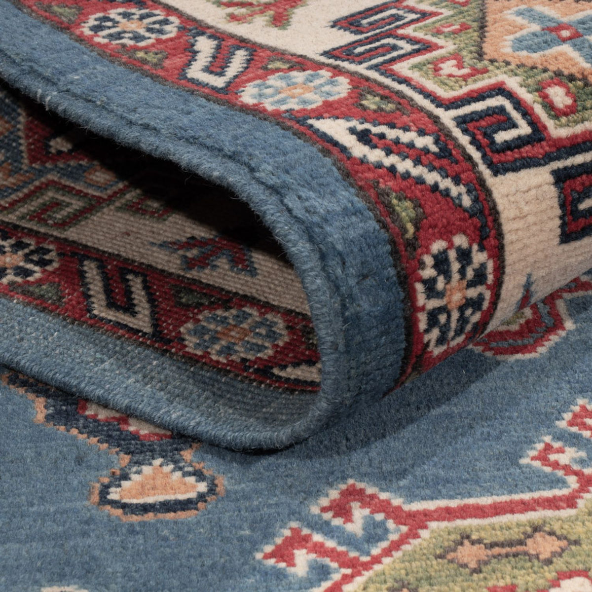 Ziegler Teppich - Kazak - 240 x 167 cm - blau