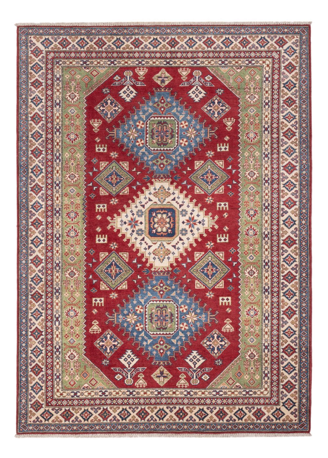 Ziegler Teppich - Kazak - 253 x 186 cm - mehrfarbig