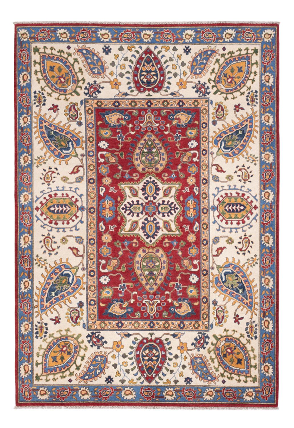 Ziegler Teppich - Kazak - 253 x 173 cm - mehrfarbig