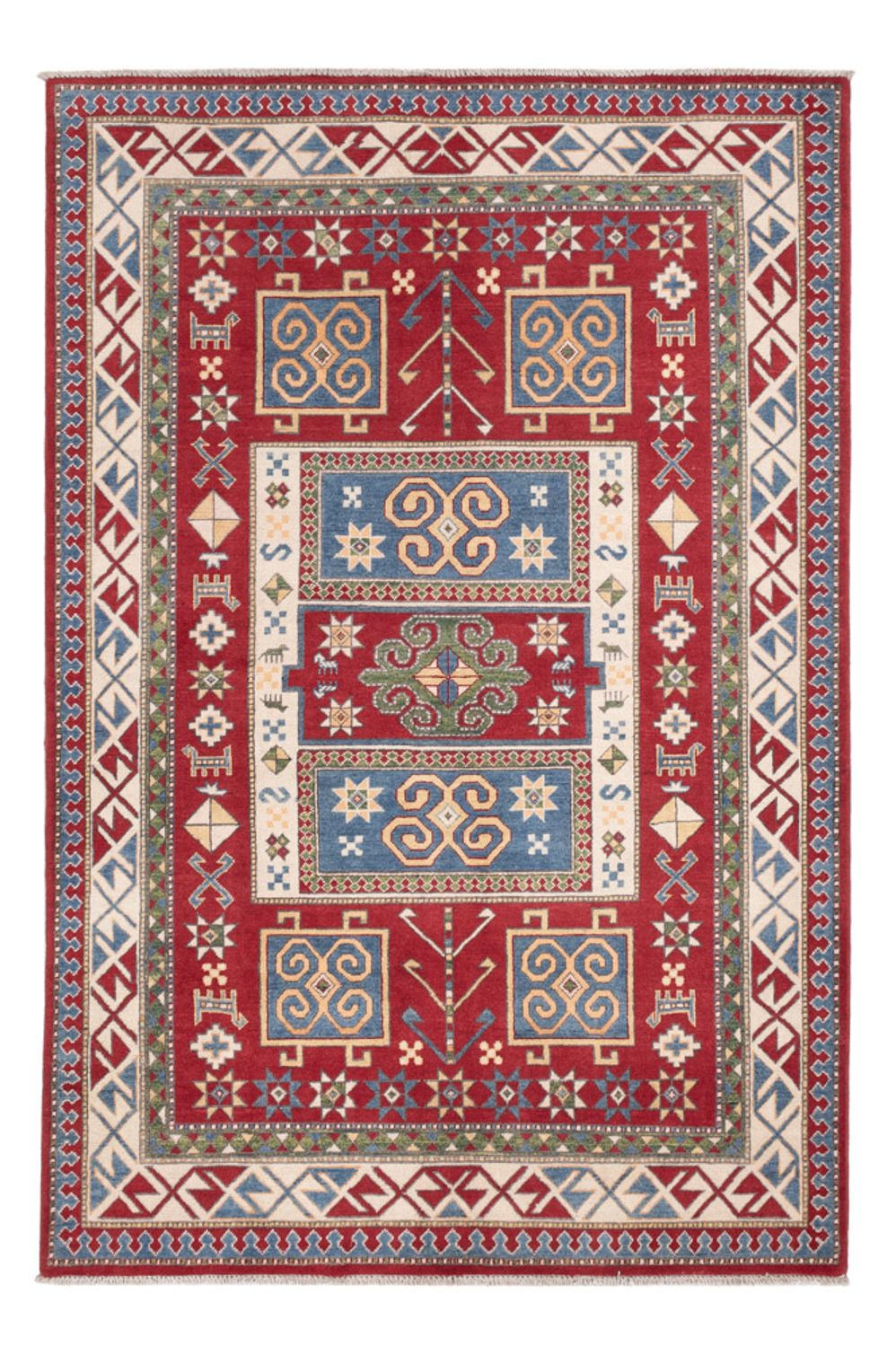 Ziegler Teppich - Kazak - 246 x 162 cm - rot