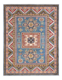 Tapis Ziegler - Kazak - 193 x 148 cm - bleu