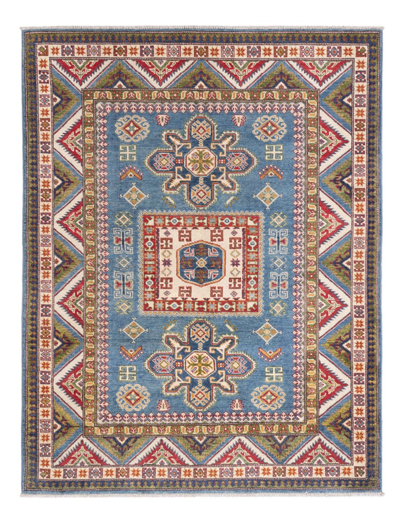 Ziegler Teppich - Kazak - 193 x 148 cm - blau