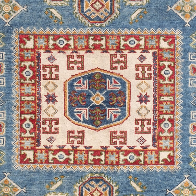 Ziegler Teppich - Kazak - 193 x 148 cm - blau