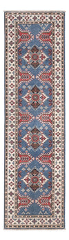 Kazak Tapis 82x288cm - Tapis oriental - bleu - Tapis de couloir / Bleu / 82 x 288 cm Tapis de couloir