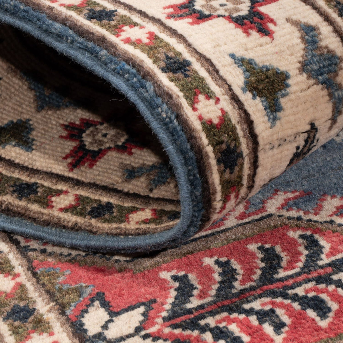 Läufer Ziegler - Kazak - 288 x 82 cm - blau