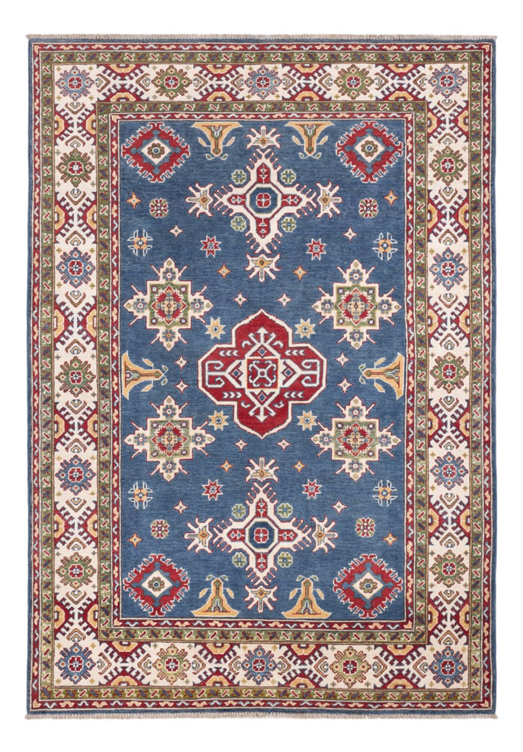 Ziegler Teppich - Kazak - 245 x 171 cm - blau