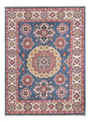 Kazak Tappeto 152x205cm - Tappeto orientale - blu - Rettangolo / Blu / 152 x 205 cm Rettangolo