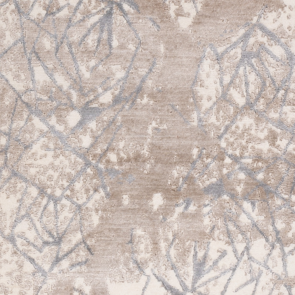 Designer Teppich - 245 x 175 cm - hellgrau