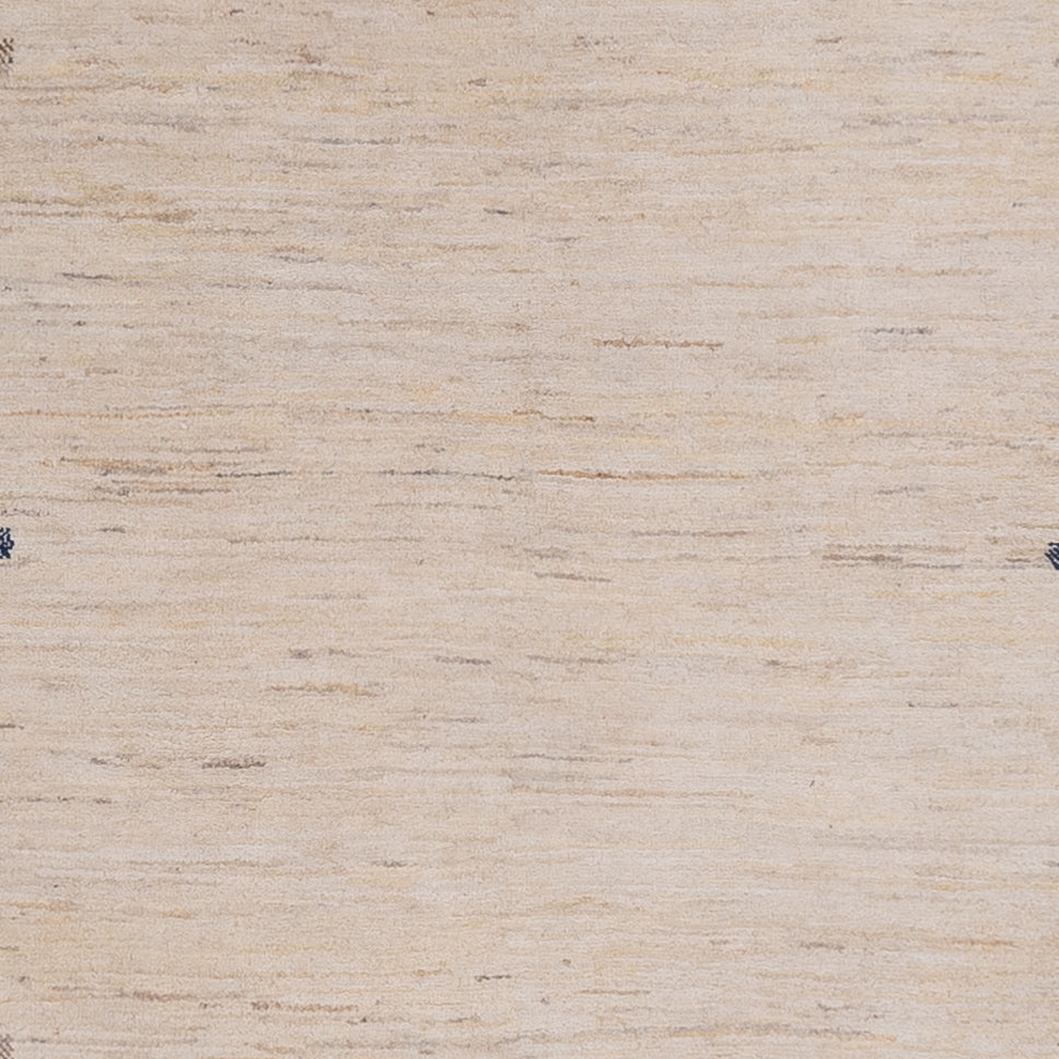 Gabbeh Teppich - Loribaft Indus - 242 x 176 cm - hellbeige