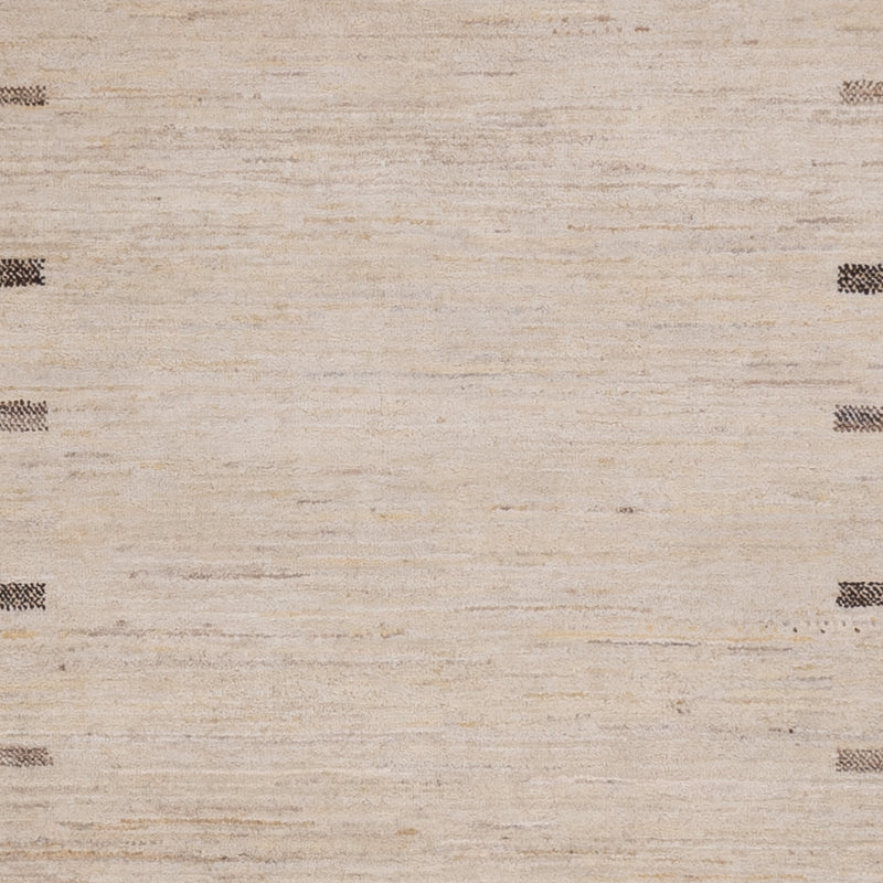 Gabbeh Teppich - Loribaft Indus - 246 x 176 cm - hellbeige